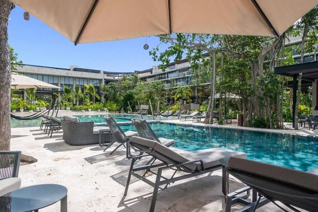 Luxury Stay At Awa Playacar 3Br Designer Condo Playa del Carmen Apartmán